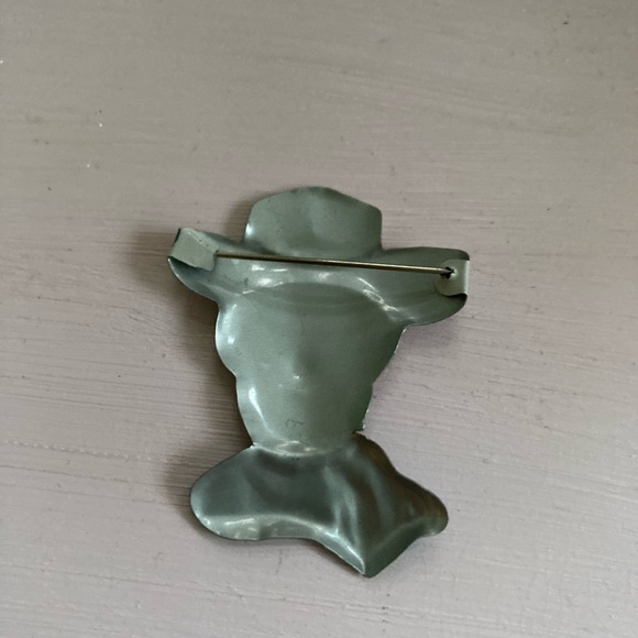 Vintage Tin Japan Lone Ranger Pin - Picture 2 of 3